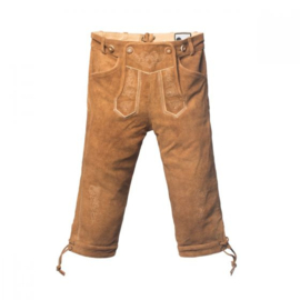 Lederhose Markus lichtbruin lang