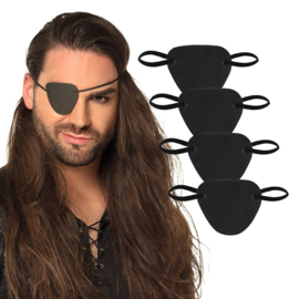 4 piratenooglapjes