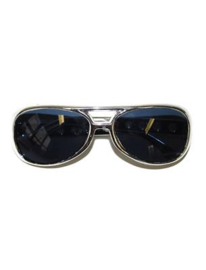 Bril Elvis Zilver