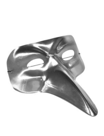 Snavel masker zilver