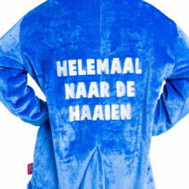 Helemaal naar de haaien onesie