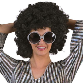 Pruik disco afro