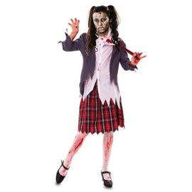 Zombie schoolmeisje