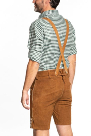 Lederhose Anton lichtbruin kort