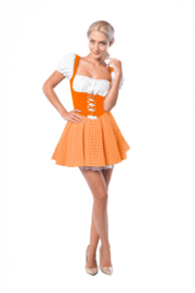 Dirndl Eva oranje