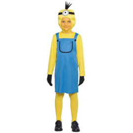 Minion kostuum meisje