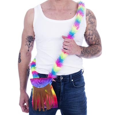 Handtas regenboog