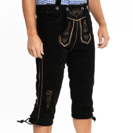 Lederhose Peter zwart lang