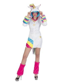 Eenhoorn rainbow kostuum