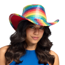 Cowboy hoed regenboog