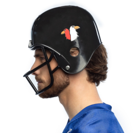 American Football Helm zwart