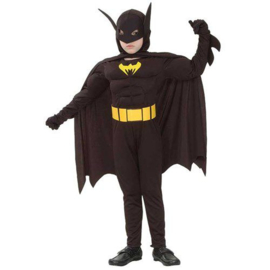 Batman kostuum gespierd