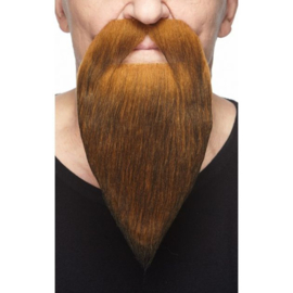 Snor met lange baard