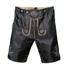 Lederhose Karl zwart kort