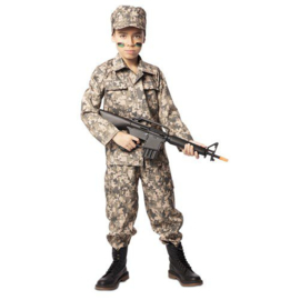 Militair kostuum kind