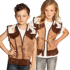 Vest western camel kind