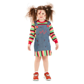 Chucky kostuum meisje
