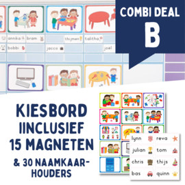 Kiesbord kleuters | Combi deal B