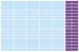 Kiesbord 90 x 120 cm | EIGEN ONTWERP