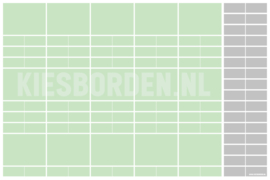 Kiesbord kleuters | Groen-Grijs