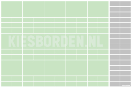 Kiesbord kleuters | Groen-Grijs