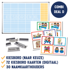 Kiesbord kleuters | Combi deal D