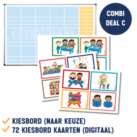 Kiesbord kleuters | Combi deal C