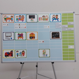 Kiesbord kleuters / groep 3