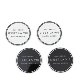 C'est La Vie Coasters 4 pieces riviera maison 566870