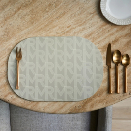 Placemat RM Branding, Naturel riviera maison (showmodel,iets beschadigd)