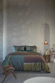 Kardol by Beddinghouse dekbedovertrek Sloane Square - 135 x 200 cm - Olive Green 279138