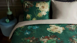 peonies dekbedovertrek green 140x200/220!!!