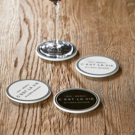 C'est La Vie Coasters 4 pieces riviera maison 566870