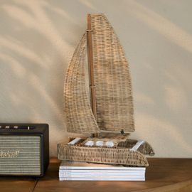 595540 Rattan Catamaran Decoration (Pre order week 17)