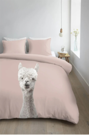 Ambiante dekbedovertrek Alpaca - 155 x 220 cm - Peach 254811