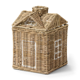 595530 Rattan House Tissue Box( Pre order week 17)