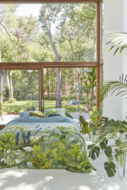 Beddinghouse dekbedovertrek Wildflowers - 155 x 220 cm - Blue Green 257733