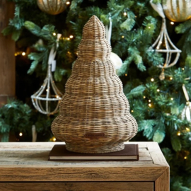 Rustic Rattan Wavy Christmas Tree 568220 Riviera Maison