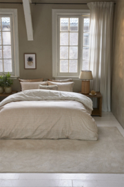 Riviera Maison dekbedovertrek Eleanor - 155 x 220 cm - Sand 278970