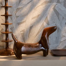 596090 Dachshund Statue Riviera Maison