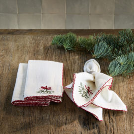 Mistletoe Charm Napkin 4 Pieces 599350