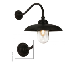 Lucco wall lamp Dark Brown/Black Finish Frezoli L.735.2.150