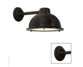 Nasso wall lamp Dark Brown/Black Finish Frezoli L.737.2.150