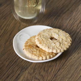 593740 Portofino Mini Cake Plate White RM