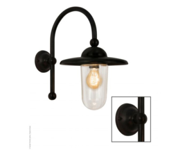 Piavono wall lamp Dark Brown/ Black Finish Frezoli L.738.2.150