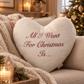 Kussen Christmas Wish Heart Box Pillow 598140 (Pre order)