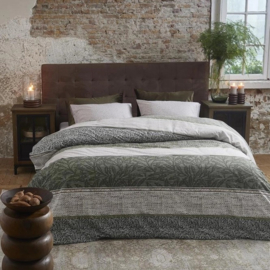 Riviera Maison dekbedovertrek Chester - 155 x 220 cm - Green 326060
