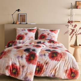 rood Beddinghouse dekbedovertrek Minka - 155 x 220 cm 327097
