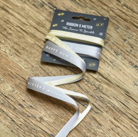 The Season To Sparkle Ribbon 5M riviera maison 511080