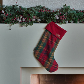 RM Classic Tartan ChristmasStocking - 590140